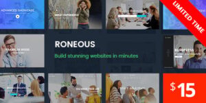 Roneous v2.1.5 – Creative Multi-Purpose WordPress Theme