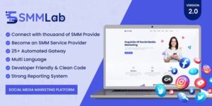 SMMLab v3.1 – Social Media Marketing SMM Platform Nulled