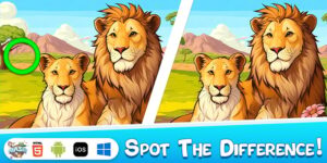 Spot The Difference:The Garden [Phaser 3, HTML5] v1.0