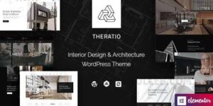 Theratio v1.3.8.8 – Architecture & Interior Design Elementor WordPress Theme