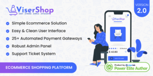 ViserShop v2.0 – eCommerce Shopping Platform Nulled