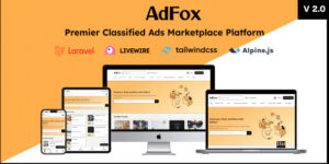 AdFox v2.0 - PWA Classified Ads with App-Like Mobile & Web Interface Script + Modules Nulled