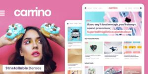 Carrino v1.8.6 – An Exciting Gutenberg Blog Theme Download