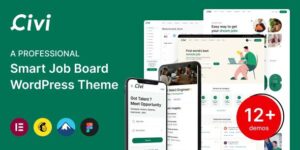 Civi v2.1.4 – Job Board, Freelance Marketplace WordPress Theme