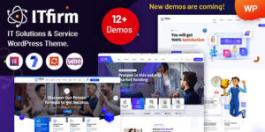 ITfirm v1.4.2 – IT Solutions Services WordPress Theme