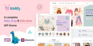 Kidify v1.2.1 – Baby & Kids store eCommerce Woocommerce Theme