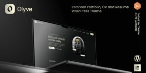 Olyve v1.0.7 – Personal Portfolio WordPress Theme Download