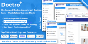 On-Demand Doctor Appointment Booking SaaS v10.0.0 - Marketplace Business Model Nulled