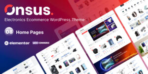 Onsus v1.0.5 – Electronics E-commerce WordPress Theme