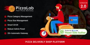 PizzaLab v2.0 – Pizza Delivery Shop Platform Php Script Nulled