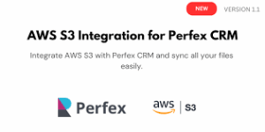 AWS S3 Integration for Perfex CRM v1.1.1 -  Perfex CRM Addons