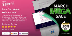 Elite Quiz v2.3.8 – Trivia Quiz | Quiz Game – Web Version Nulled