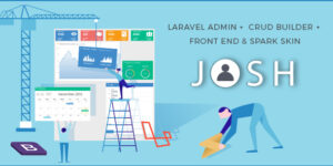Josh v12.0 – Laravel Admin Template + Front End + CRUD