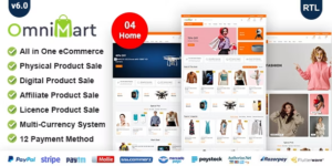 OmniMart v6.2 – eCommerce CMS | Laravel eCommerce script Nulled