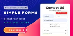 Simple Forms v3.2.0 – Contact Form Script Download