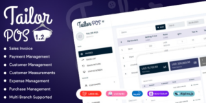 TailorPos v1.3.1 – Pos and Order Management System Download