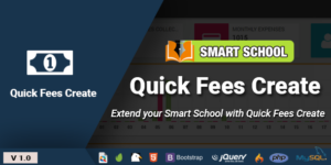 Smart School Quick Fees Create v1.0 - Smart School Addon