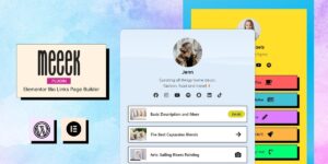 Meeek v2.2.4 – Bio Links SaaS WordPress Plugin Download