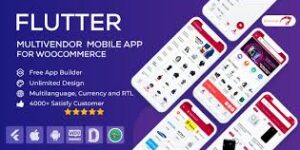 Flutter Multivendor Mobile app v1.0.28 - for WooCommerce