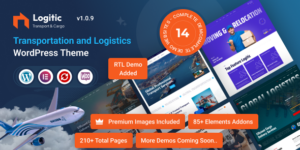 Logitic v1.1.0 - Transportation & Logistics WordPress Theme