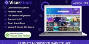 ViserStock v2.2 – Ultimate Microstock Marketplace Nulled