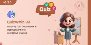 AI Powered Quiz Generator – QuizWhiz AI – Built With Laravel v1.2.1