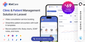 KiviCare(TM) v1.9.1 – Clinic Management System | Laravel & Flutter
