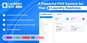 Laundry Box POS and Order Management System v2.2.0 Nulled