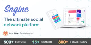 Sngine v4.3 – The Ultimate PHP Social Network Platform + Addon Nulled