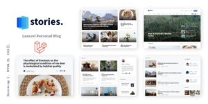 Stories v1.37.6 – Laravel Creative Multilingual Blog Script Nulled