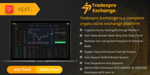 Tradexpro Exchange v3.1.3 - Crypto Buy Sell and Trading platform, ERC20 and BEP20 Tokens Supported Nulled