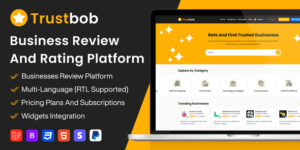 Trustbob v1.1 – Business Review And Rating Platform (SAAS) Nulled