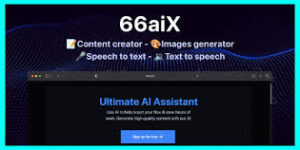 66aix v44.00 – AI Content, Chat Bot, Images Generator & Speech to Text (SAAS) Nulled
