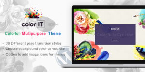 Color Folio v2.6 - Portfolio WordPress Theme Download