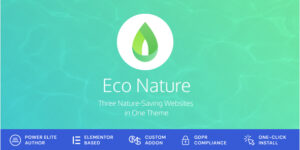 Eco Nature v2.2.1 - Environment & Ecology WordPress Theme