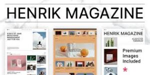 Henrik v1.2.1 - Creative Magazine WordPress Theme Download