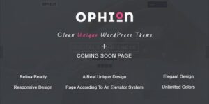 Ophion v1.0 - Clean WordPress Theme Download