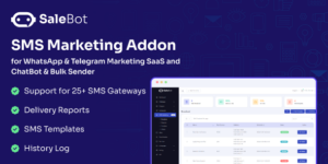 SaleBot SMS Marketing Addon v1.0.0 Download