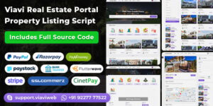 Viavi Real Estate Portal v1.1 - Property Listing Script Nulled Download