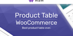 WoobeWoo WooCommerce Product Table Pro v2.2.8 - WordPress  Plugin