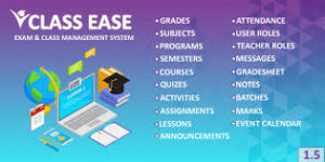 Class Ease v1.5 – Exam and Class Management System Script Download
