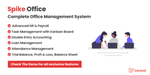 Spike Office v1.5 – Complete HR & Payroll including Loans and Double Entry Accounting