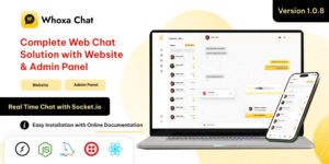 Whoxa Chat v1.1.2 – Chat Script | Web Whatsapp Clone | Nodejs chat Software | Chat Website | Group Chat