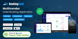 BookingSaaS v2.3 – Complete MultiVendor Hotel Booking Application SAAS Nulled