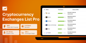 Cryptocurrency Exchanges List Pro v2.9.3 – WordPress Plugin Nulled