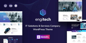Engitech v1.8.14 - IT Solutions & Services WordPress Theme Download