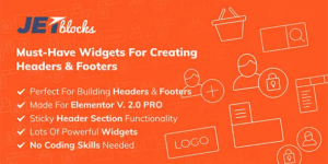 JetBlocks For Elementor v1.3.20.1 - Elementor Addon WordPress Plugin