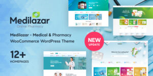 Medilazar v1.3.1 - Pharmacy Medical WooCommerce WordPress Theme
