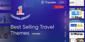 Traveler v3.2.4 - Travel Booking WordPress Theme Download