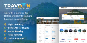 Travelin – Hotel & Air Tickets Booking Laravel Script (13 November 2025)